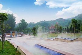 陵园喷泉