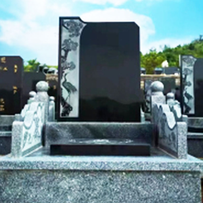 松鹤双狮碑
