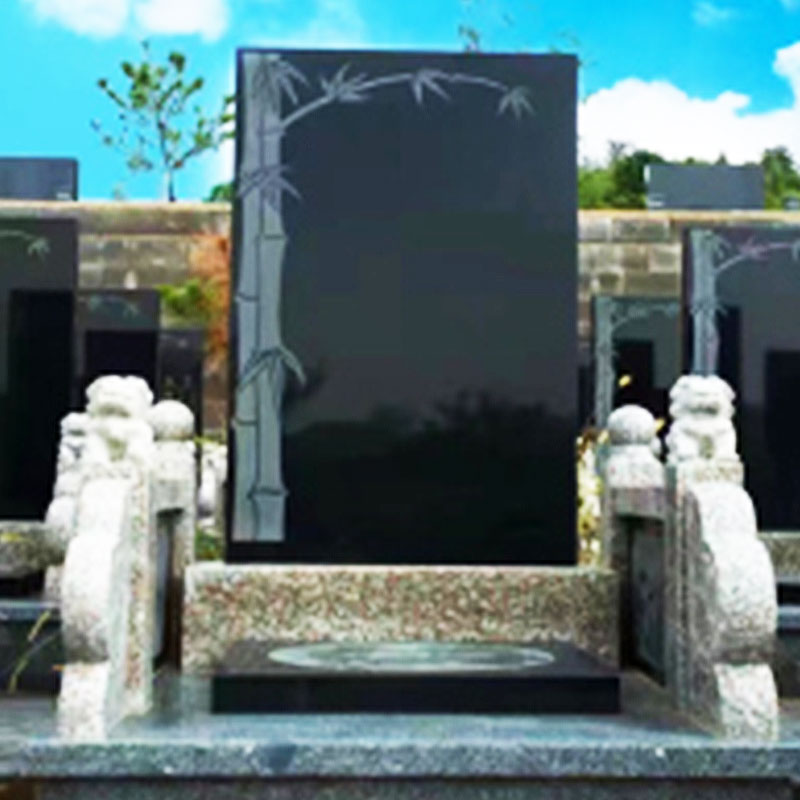 文竹双狮碑