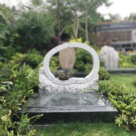 普陀山易德园双人墓10