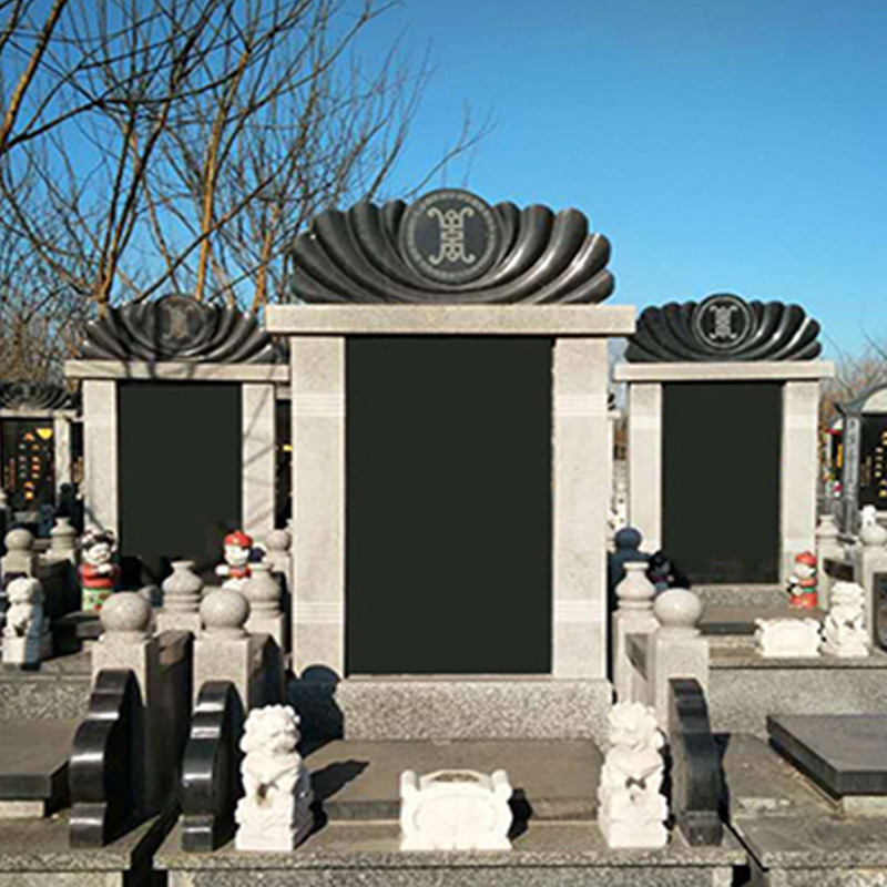 王庆坨公墓双人墓3
