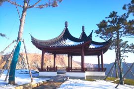 园区冬景