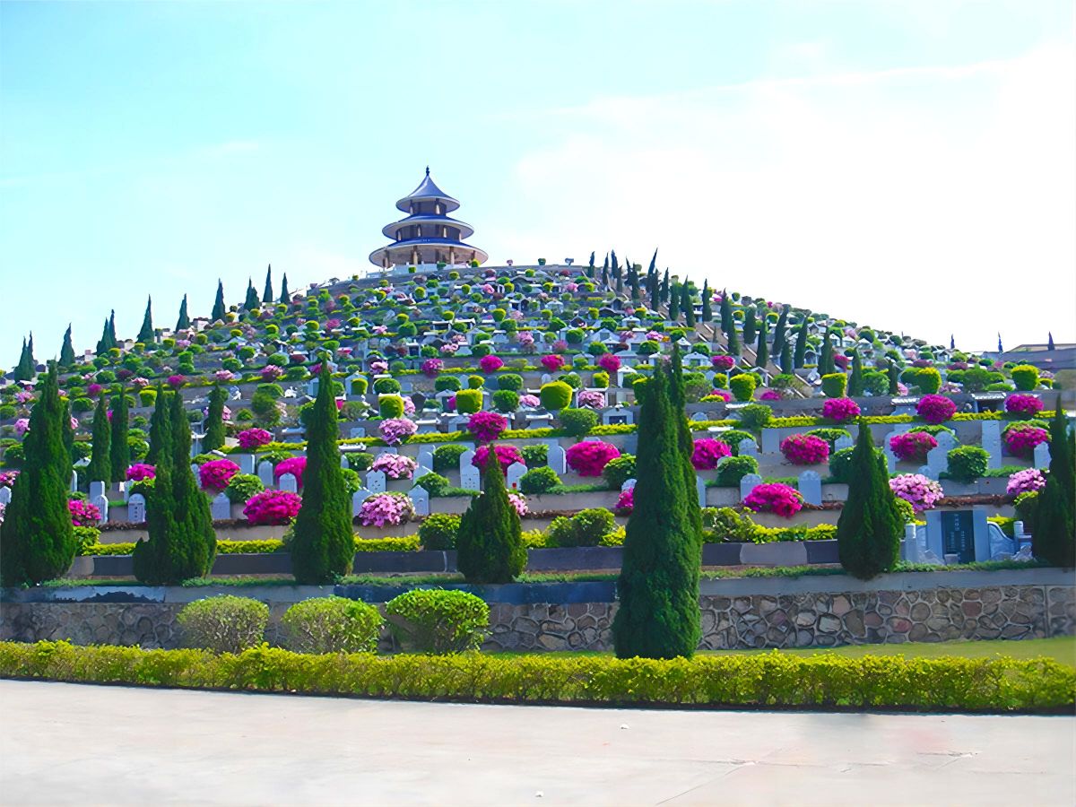 墓区远景