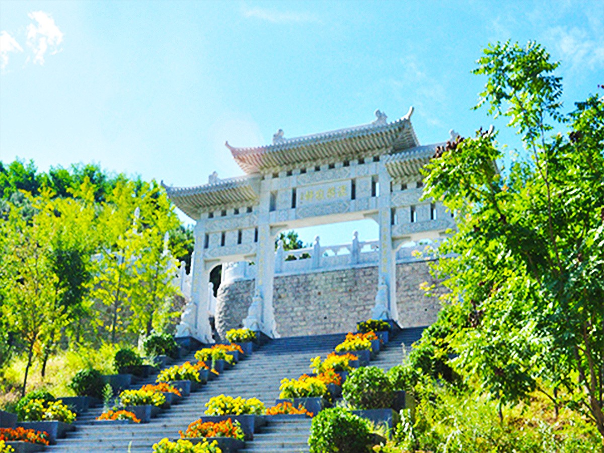 陵园门头