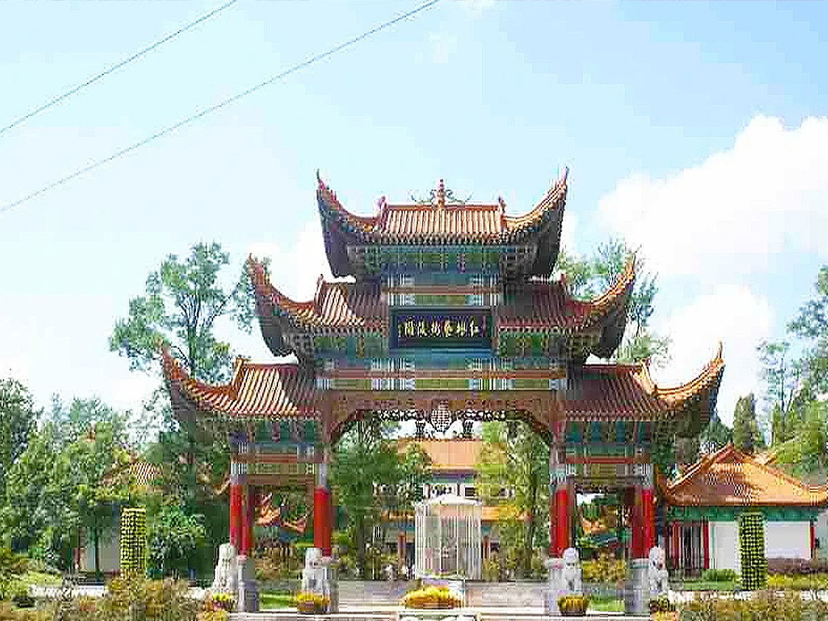 陵园门头
