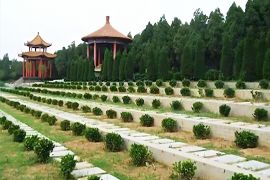 墓区远景